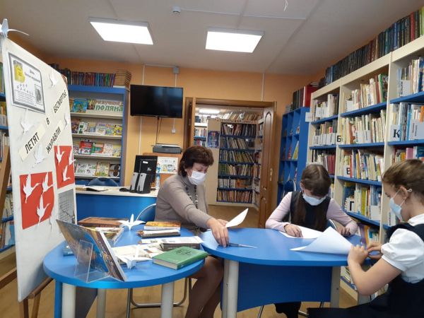 В детской библиотеке № 6 прошел час памяти