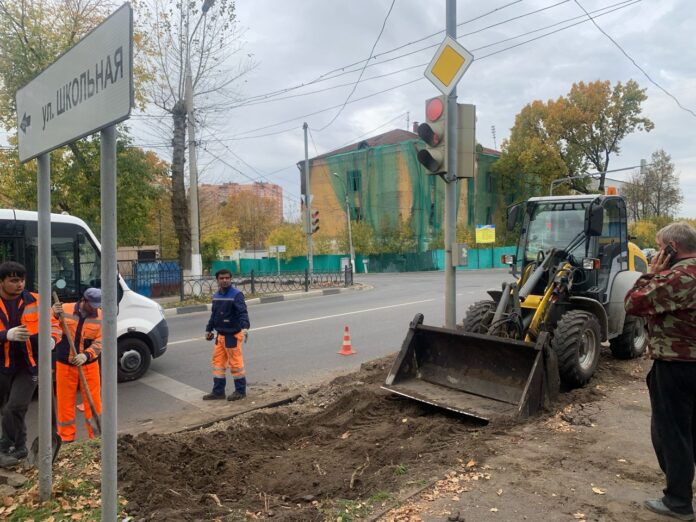 Дорожные работы продолжаются в Климовске