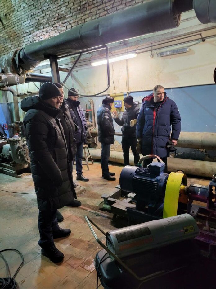 Аварийно-восстановительные работы на теплотрассе от котельной ЗАО «КСПЗ»