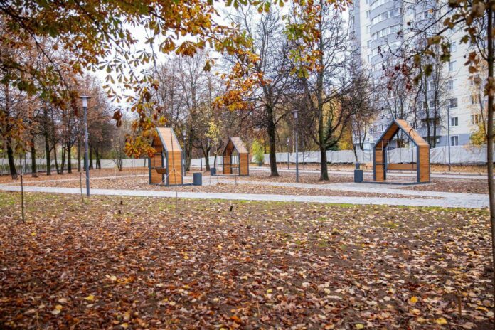 Сквер на Юбилейной улице готовится к открытию