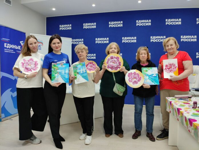 В Подольске состоялся мастер-класс по изо для членов первичной организации подольского отделения ВОИ