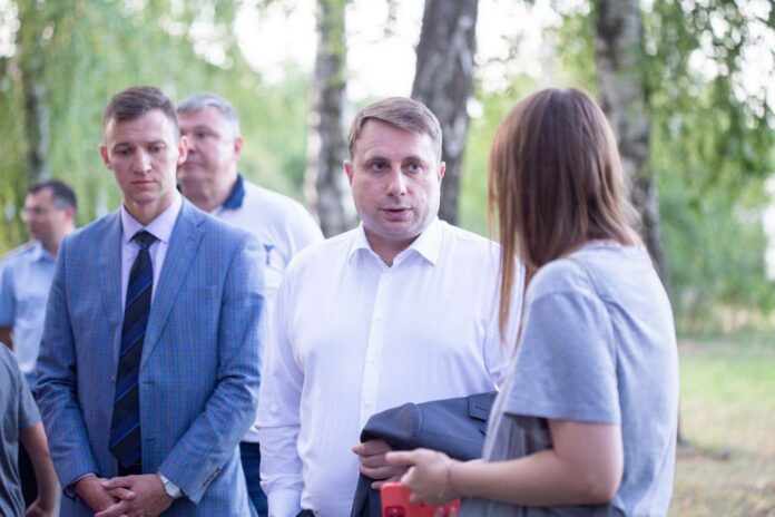 Глава Подольска проверил ход благоустройства в поселке Александровка