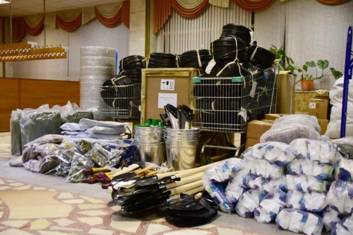 Из Подольска отправили очередную посылку землякам в зону СВО