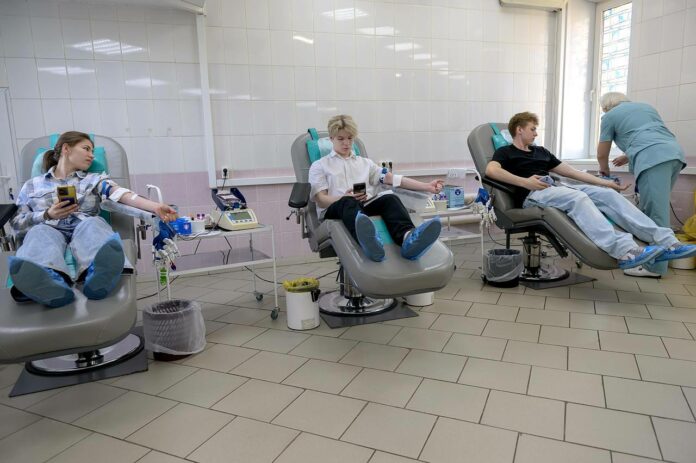 Ежегодная молодежная акция «Стань донором крови» состоялась в Подольске