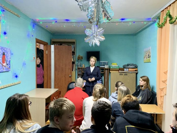 Екатерина Попова провела мастер класс в СП «Искра» 5 декабря