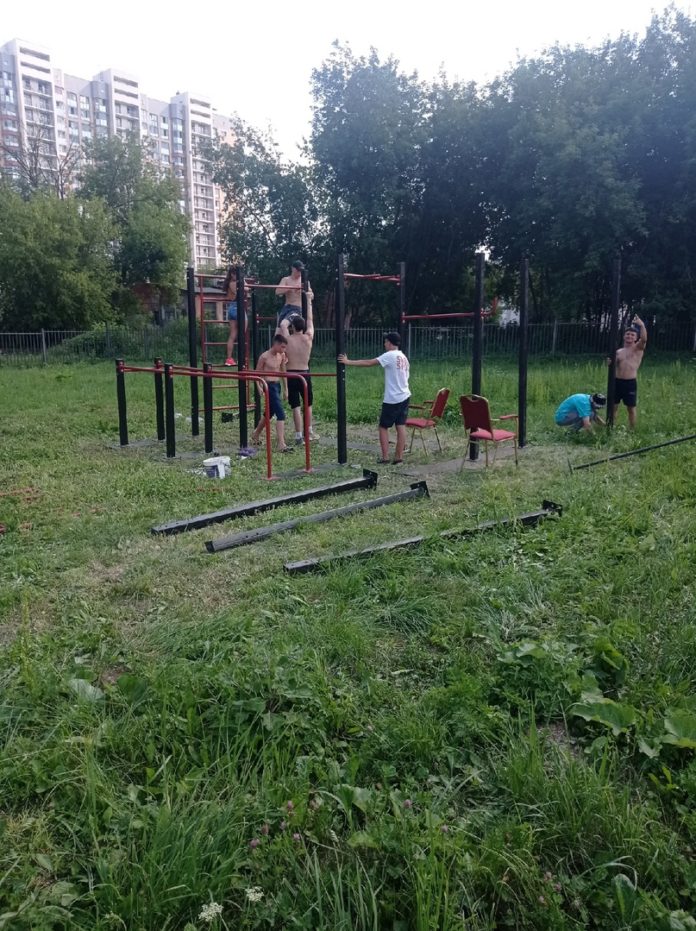 Новая площадка воздушно-силовой атлетики появилась в Подольске