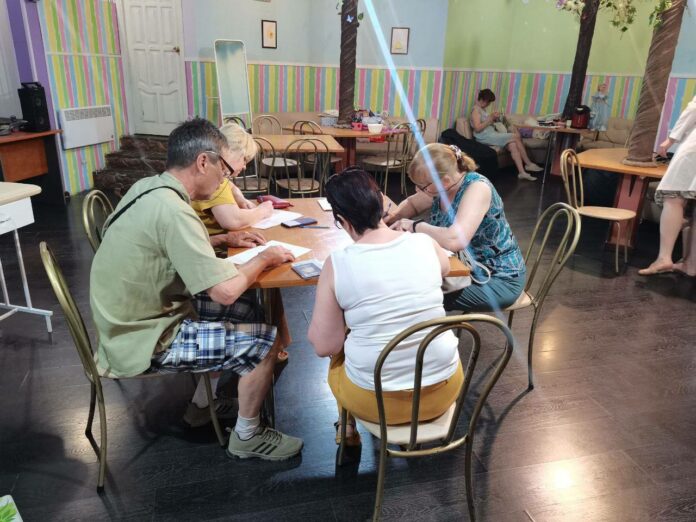 В подольском парке провели выездную диспансеризацию