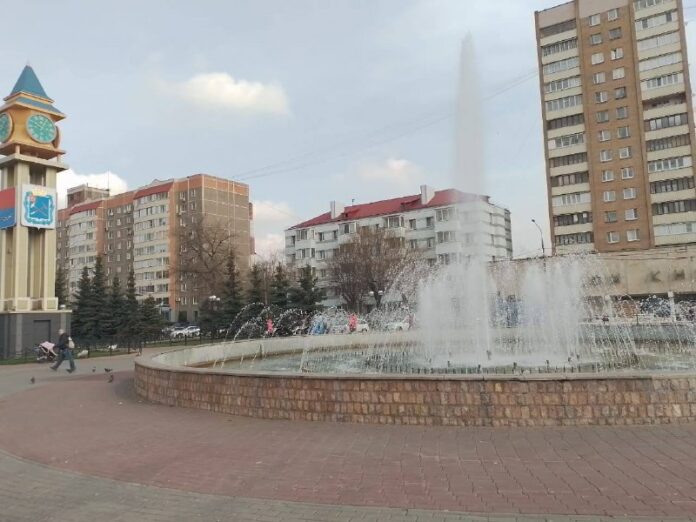 Пробные пуски фонтанов прошли в Большом Подольске