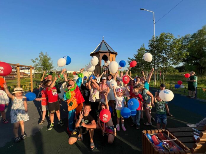 Партийцы провели праздник в д. Бережки горокруга Подольск