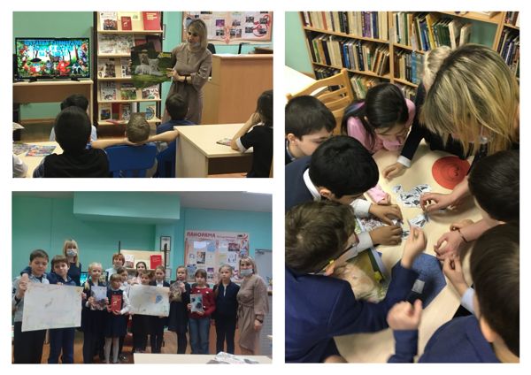 Работники библиотеки № 24 провели час экологических знаний «На красной странице звери и птицы»