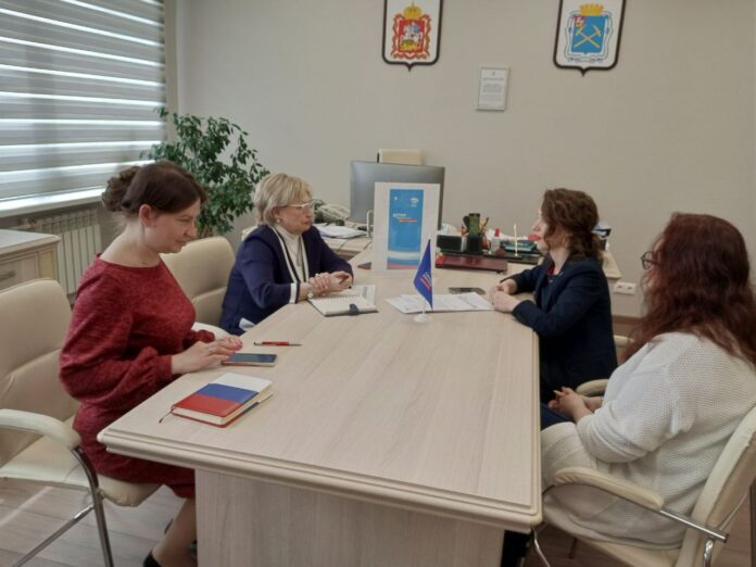 Руководитель фракции «Единая Россия» Городского округа Подольск встретилась с председателем Подольского отделения Всероссийской общественной...