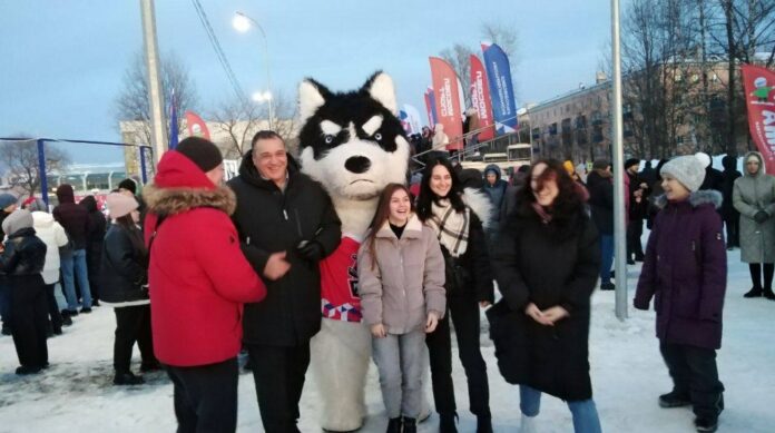 Однопартийцы приняли участие в спортивном празднике