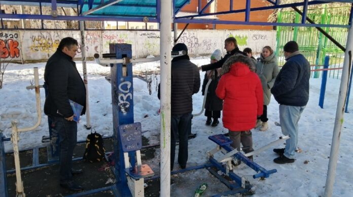 Депутат Городского округа Подольск провел осмотр площадки