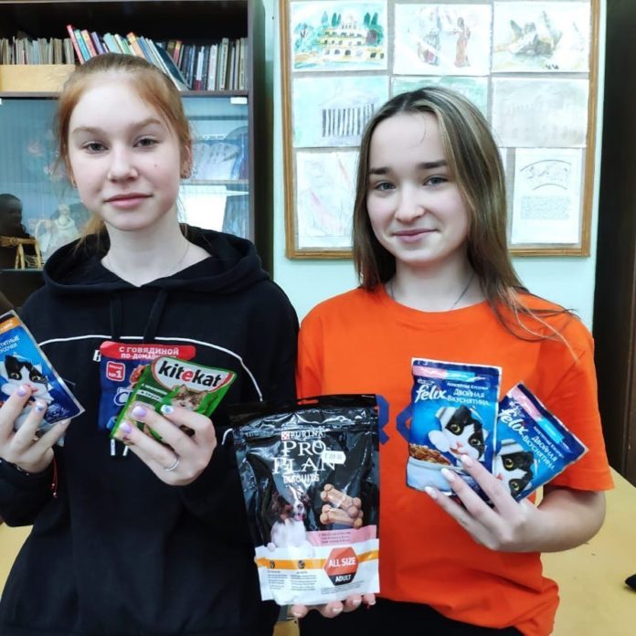 Подольские учащиеся участвуют в акции добрых дел