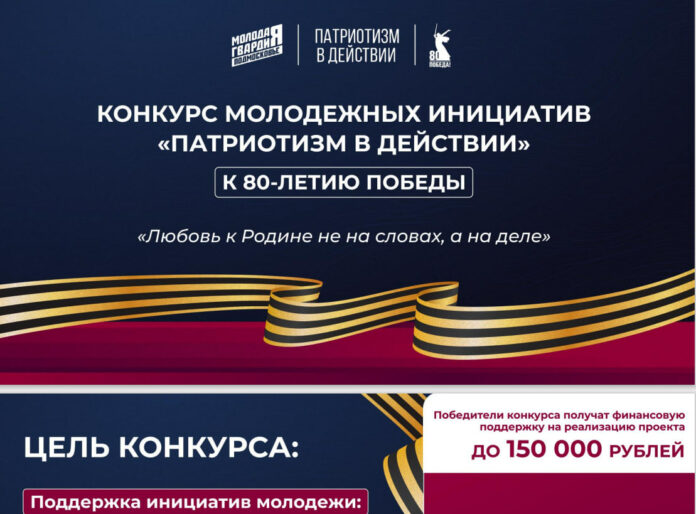 Подольчан приглашают к участию в конкурсе молодежных инициатив «Патриотизм в действии»