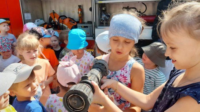 В детском саду Подольска состоялся урок безопасности