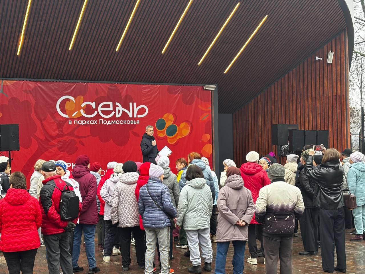 Праздник единства в подольском парке 