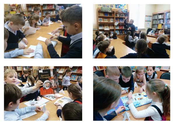 В Центральной детской библиотеке состоялось открытие книжной выставки «Эра по имени Гагарин»