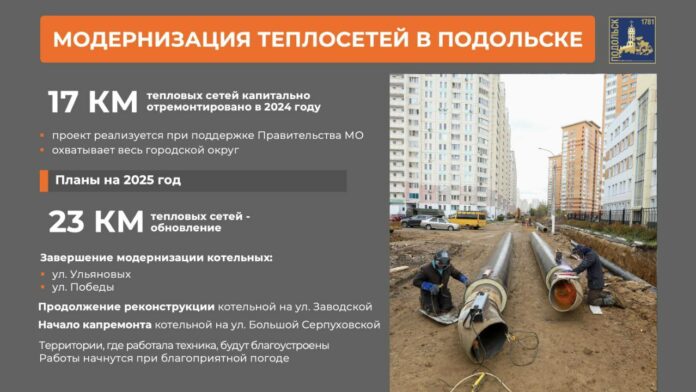 Модернизация ЖКХ — актуальная тема в Подольске