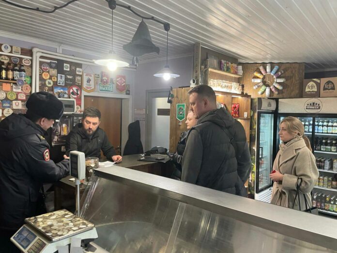 Проведен рейд по пресечению незаконной торговли алкоголем вблизи школ и детских садов