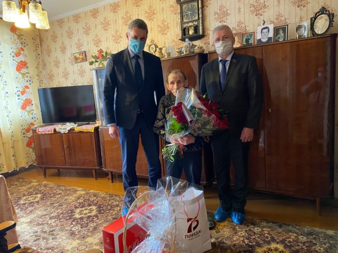 Участник Великой Отечественный войны Василий Александрович Лаухин отметил солидный юбилей – 95 лет со...