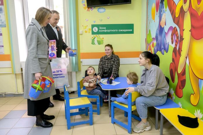Проект «Добрая комната» в Подольске продолжается: рады и дети, и их родители