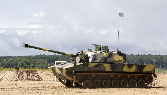 ЦНИИТОЧМАШ представил новое перспективное самоходное артиллерийское орудие «Лотос»