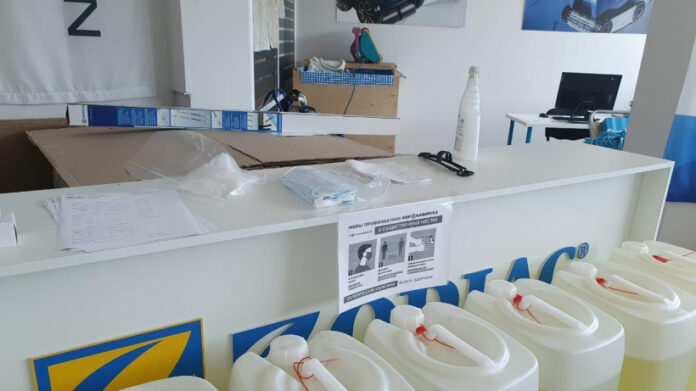 Соблюдение санитарных норм проверили в ТЦ в Большом Подольске