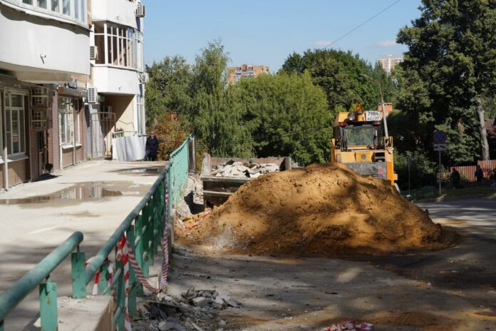 Жители дома 41/5 по улице Советской в Подольске недовольны своей управляющей организацией