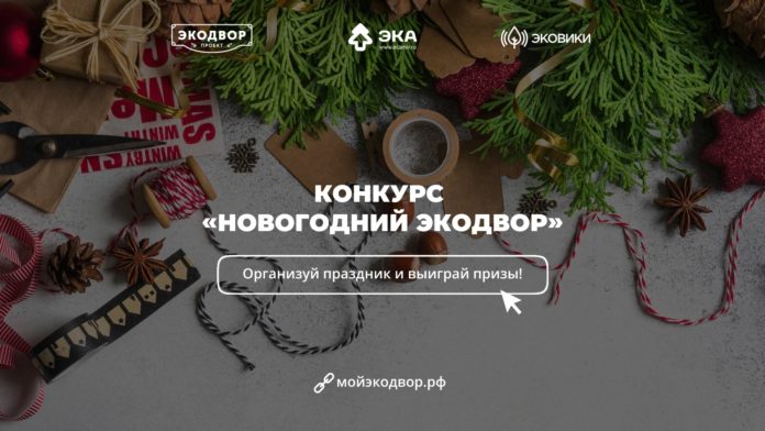 Подольчан приглашают провести «Новогодний Экодвор» и выиграть призы