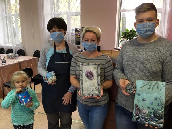 Мастер-класс в стиле «Барокко» прошел в библитоеке № 26