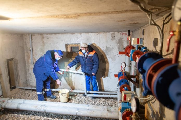 В системе отопления многоквартирных домов Большого Подольска устраняются «воздушные пробки»