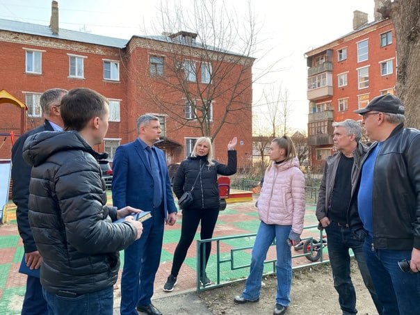 Заместитель главы Г.о. Подольск провел встречу с активными жителями мкр. Шепчинки