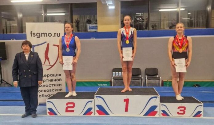 Юные гимнастки из Подольска отличились в областных соревнованиях