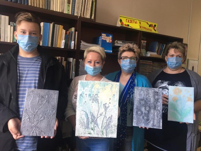 В СДК «Романцево» прошел открытый мастер-класс кружка изобразительного и декоративно-прикладного искусства