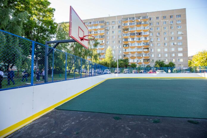 В округе продолжается благоустройство территорий