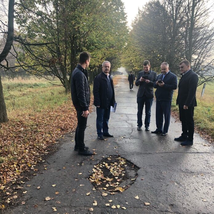 Рабочая встреча по вопросу благоустройства липовой аллеи прошла в микрорайоне Дубровицы