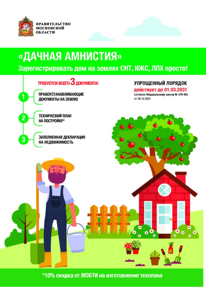 «Дачная амнистия» в вопросах и ответах