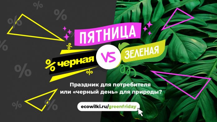 О проведении Черной пятницы разумно призывают экологи жителей Подмосковья
