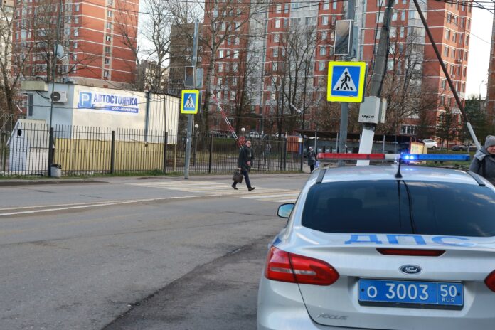 В Гордском округе Подольск продолжается профилактическое мероприятие «Пешеходный переход»