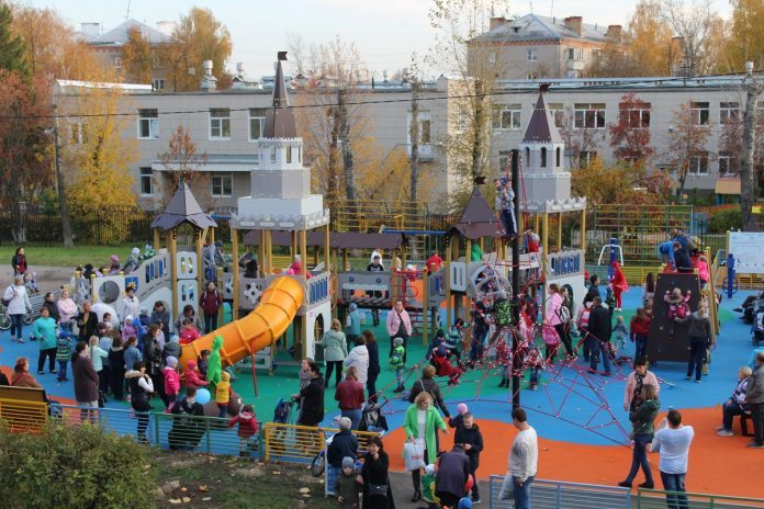 По результатам народного голосования в Большом Подольске установят 10 детских игровых площадок
