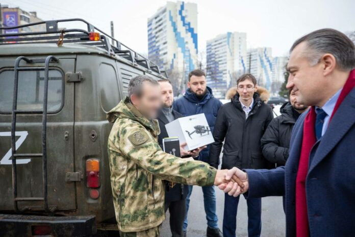 Подольск вновь оказал поддержку военнослужащим