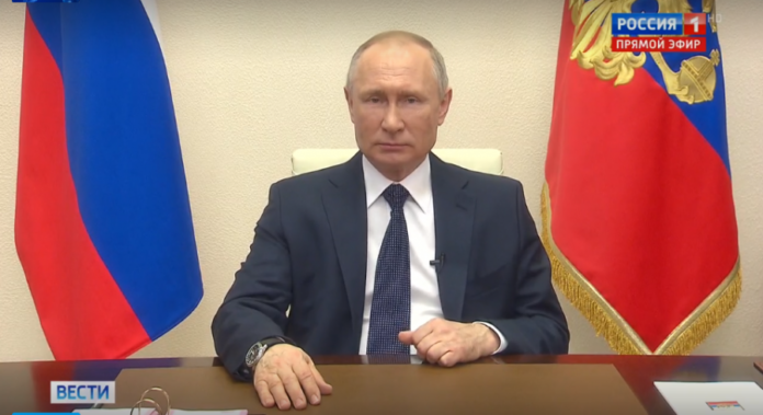 Владимир Путин продлил режим самоизоляции в России до 11 мая включительно