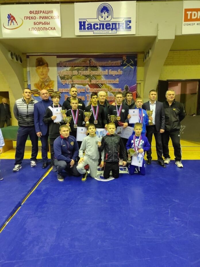 Состоялся Всероссийский турнир по греко-римской борьбе, посвященный памяти героя Советского Союза В. Талалихина в...