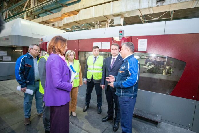 Филиал АО «АРХБУМ» посетил глава городского округа Подольск Дмитрий Жариков