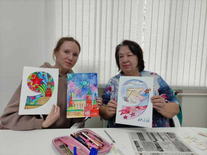 Общественная приемная «Единой России» проводит конкурс рисунков для старшего поколения «Победный май»