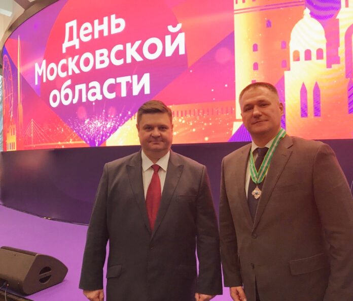 Знаком Преподобного Сергия Радонежского наградили генерального директора ООО «Триумф»