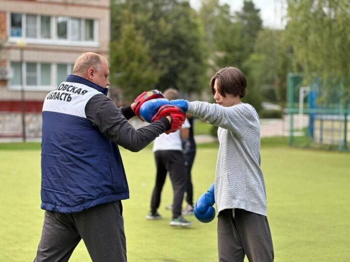 В ПВР «Мечта» прошла открытая тренировка для ребят из ЛДНР