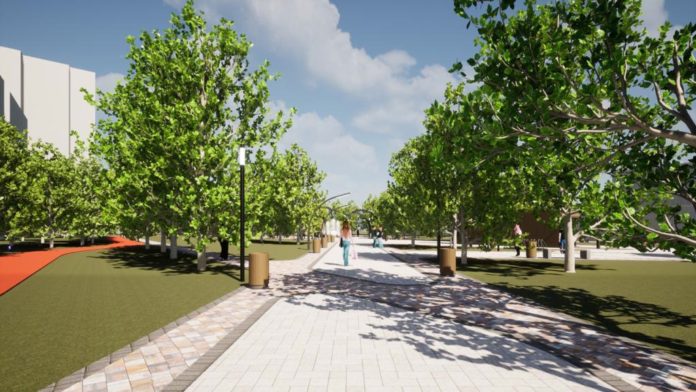 Определен генеральный подрядчик для работ по благоустройству второго этапа пешеходной зоны в Подольске