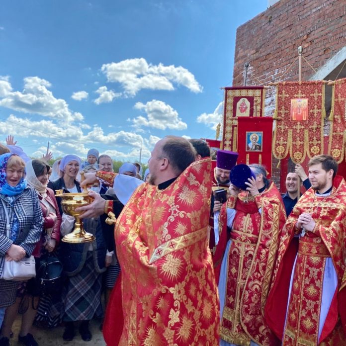 Возобновилось строительство Никольского храма в Кузнечиках